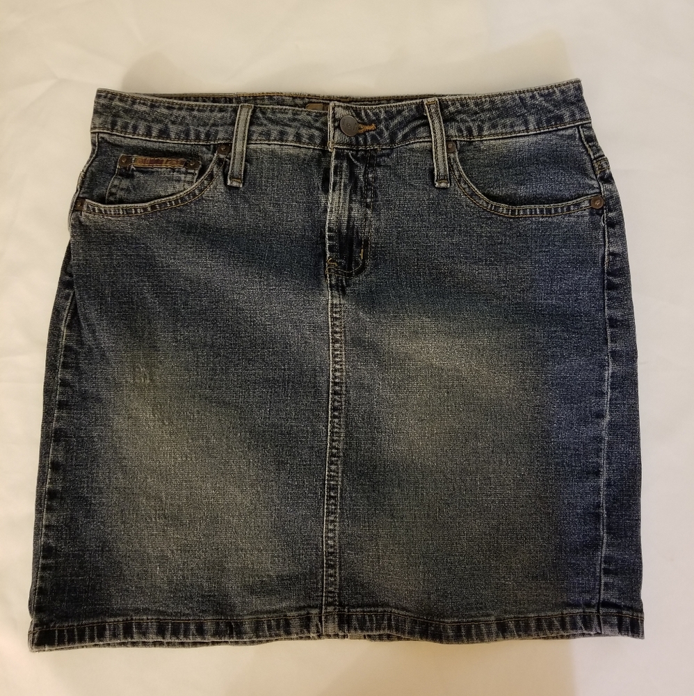 Lei Denim Jean Skirt Size 11